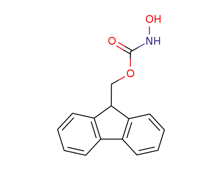 Molecular Structure of 190656-01-0 (9-FLUORENYLMETHYL N-HYDROXYCARBAMATE)