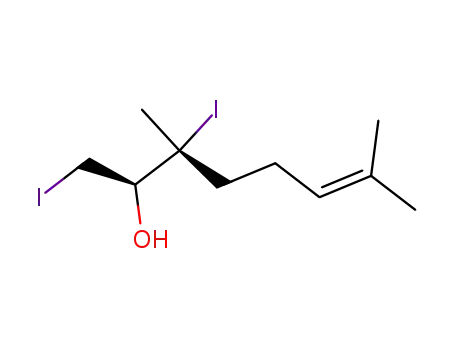 (2S,3R)-1,3-Diiodo-3,7-dimethyl-oct-6-en-2-ol