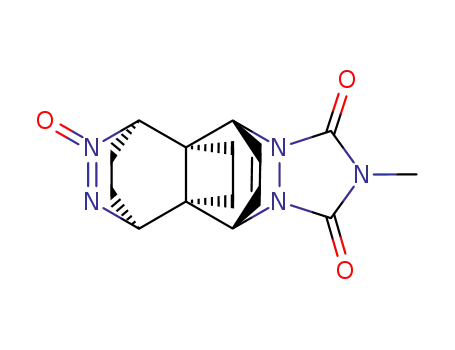 (+/-)-(1R*,2S*,7S*)-3,4,8,9-tetraazapentacyclo[4.4.2.22,5.27,10.01,6]hexadeca-3,13-diene-8,9-methyldicarboximide 3-oxide