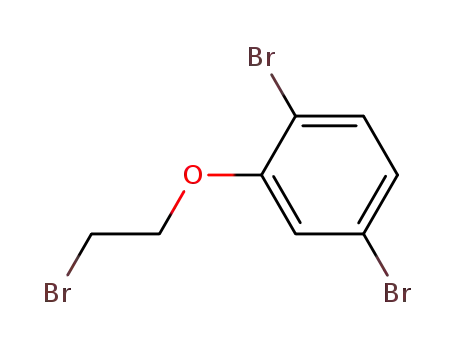 Molecular Structure of 377091-18-4 (1,4-dibroMo-2-(2-broMoethoxy)benzene)