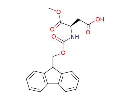 Molecular Structure of 368443-82-7 (Fmoc-D-Asp-OMe)