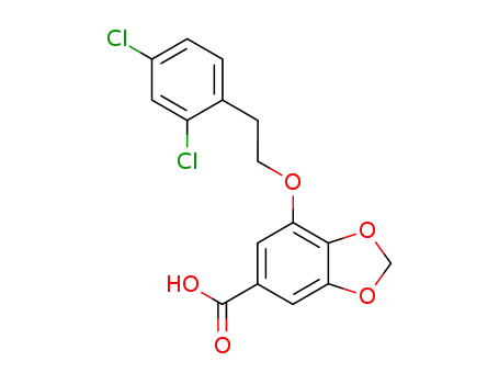 7-[2-(2,4-Dichloro-phenyl)-ethoxy]-benzo[1,3]dioxole-5-carboxylic acid