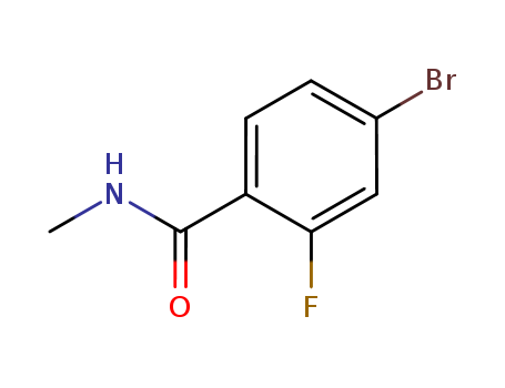 4-Bromo-2-fluoro-N-methylbenzamide manufacture(749927-69-3)