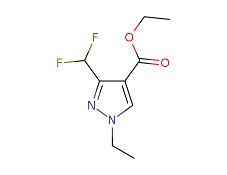 ethyl 1-ethyl-3-difluoromethylpyrazole-4-carboxylate