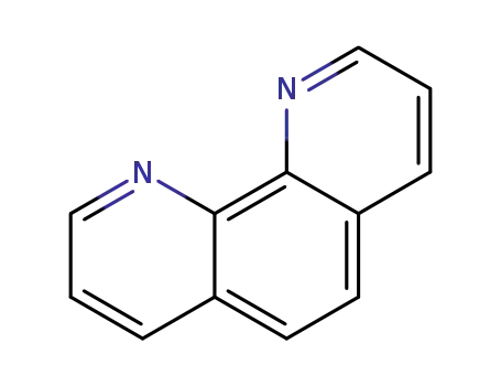 Molecular Structure of 66-71-7 (1,10-Phenanthroline)