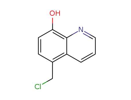 Molecular Structure of 10136-57-9 (5-(CHLOROMETHYL)QUINOLIN-8-OL HYDROCHLORIDE)