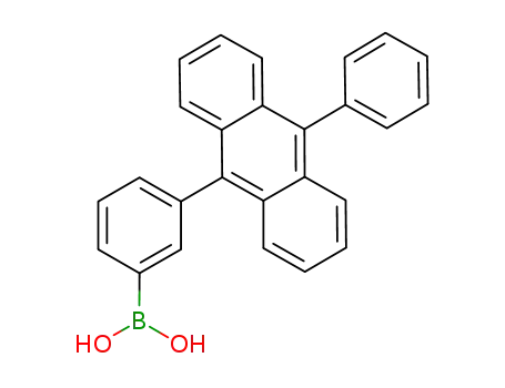 {3-(10-phenylanthracen-9-yl)phenyl}boronic acid