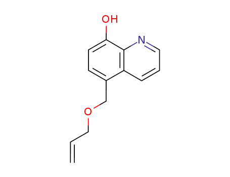 Molecular Structure of 2787-54-4 (8-Quinolinol, 5-[(2-propenyloxy)methyl]-)