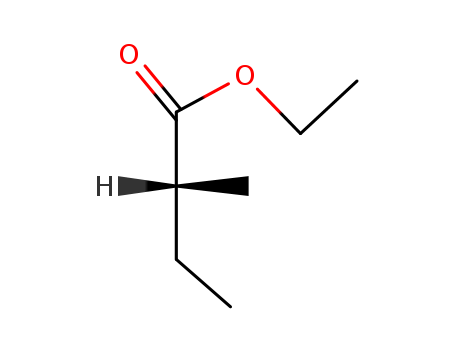 Butanoic acid, 2-methyl-, ethyl ester, (R)-