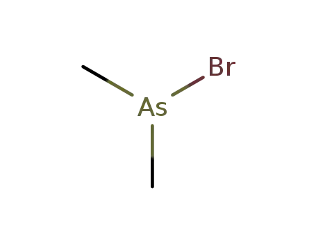 Molecular Structure of 676-71-1 (dimethylarsinous bromide)