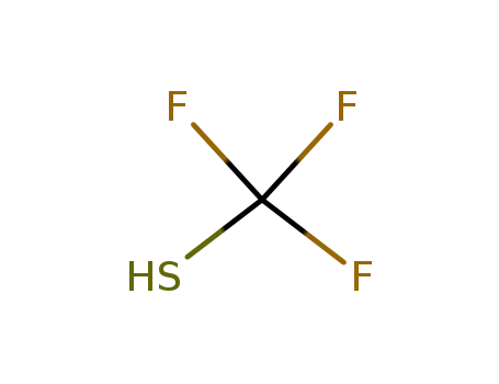 Molecular Structure of 1493-15-8 (trifluoromethanethiol)