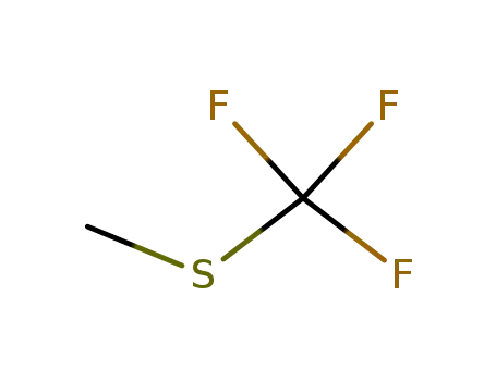 Molecular Structure of 421-16-9 (methyl trifluoromethyl sulfide)