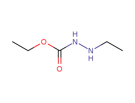 Molecular Structure of 7144-44-7 (ethyl 2-ethylhydrazinecarboxylate)