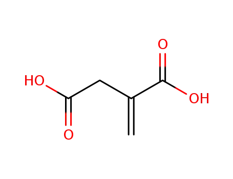 Molecular Structure of 97-65-4 (Itaconic acid)
