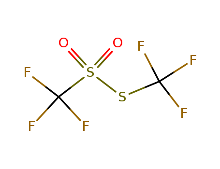 Methanesulfonothioic acid, trifluoro-, S-(trifluoromethyl) ester