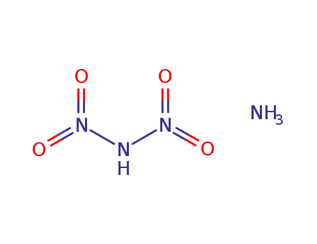 Molecular Structure of 140456-78-6 (Nitramide, N-nitro-,ammonium salt (1:1))