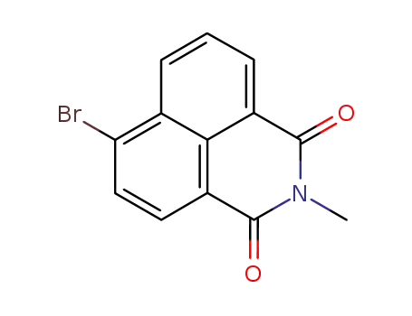 Molecular Structure of 4116-90-9 (6-bromo-2-methyl-1H-benz[de]isoquinoline-1,3(2H)-dione)