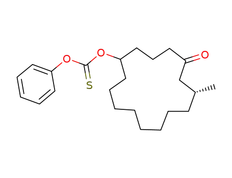 O-(7R)-7-methyl-5-oxocyclopentadecyl O-phenyl carbonothioate