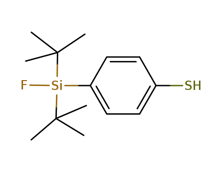 4-(di-tert-butylfluorosilanyl)benzenethiol