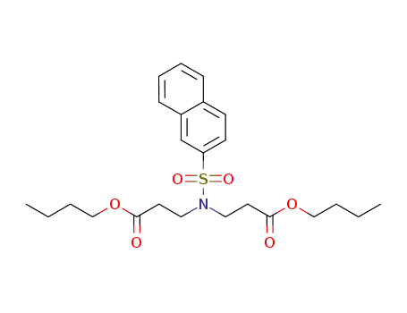 N,N-di((2-carbo-n-butoxy)ethyl)-2-naphthylsulfonamide