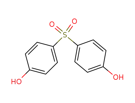 Molecular Structure of 80-09-1 (4,4'-Sulfonyldiphenol)