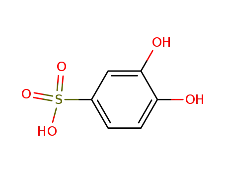Molecular Structure of 7134-09-0 (4-Sulfocatechol)