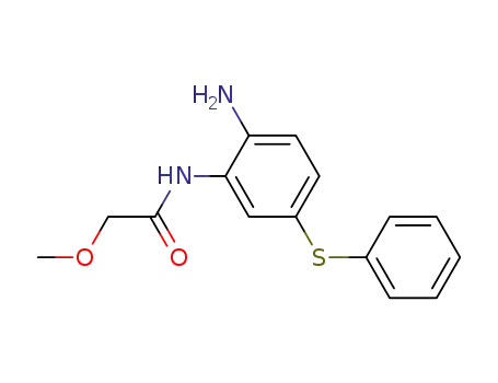 Acetamide,N-[2-amino-5-(phenylthio)phenyl]-2-methoxy-