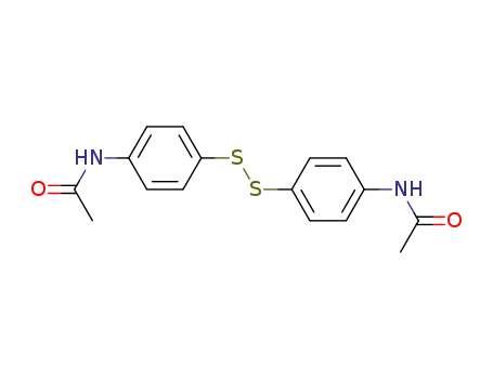 Molecular Structure of 16766-09-9 (N,N'-(dithiodi-4,1-phenylene)bisacetamide)