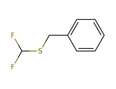 Molecular Structure of 68965-44-6 (Benzene, [[(difluoromethyl)thio]methyl]-)