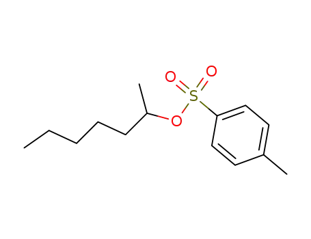 Molecular Structure of 5011-57-4 (2-Heptanol, 4-methylbenzenesulfonate)