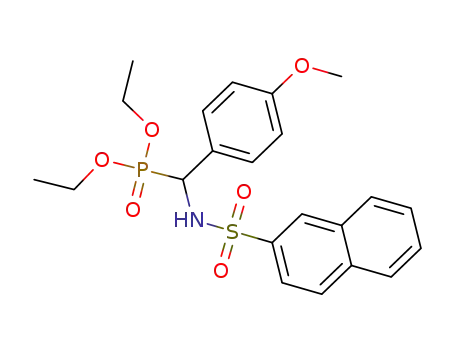 (±)-diethyl (4-methoxyphenyl)(naphthalene-2-sulfonamido)methylphosphonate