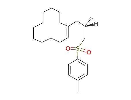 (E)-1-[(S)-2-Methyl-3-(toluene-4-sulfonyl)-propyl]-cyclododecene