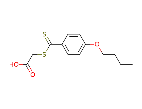 4-Butyloxy-dithiobenzoesaeure-(carboxy-methylester)