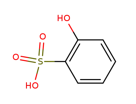 o-hydroxybenzenesulphonic acid