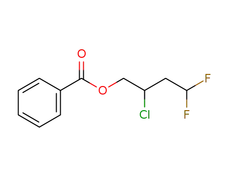 2-chloro-4,4-difluorobutyl benzoate