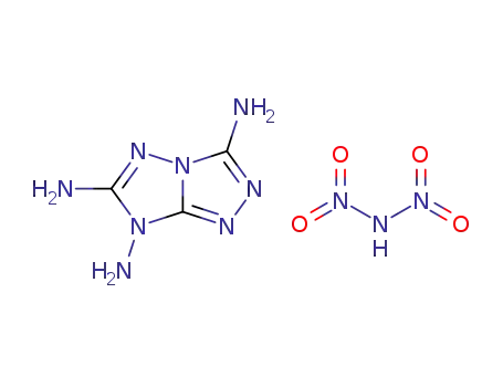 3,6,7-triamino-7H-[1,2,4]triazolo[5,1-c][1,2,4]triazol-2-ium dinitroamide