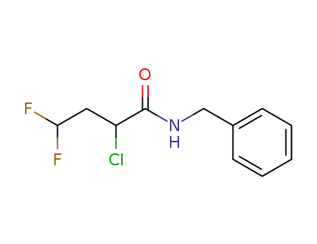 N-benzyl-2-chloro-4,4-difluorobutanamide