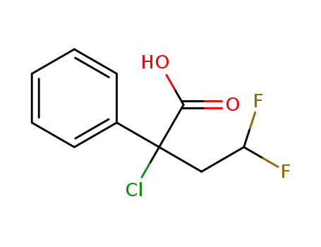 2-chloro-4,4-difluoro-2-phenylbutanoic acid