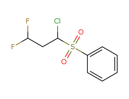 ((1-chloro-3,3-difluoropropyl)sulfonyl)benzene