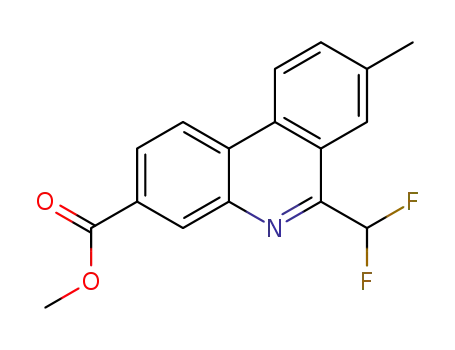 methyl 6-(difluoromethyl)-8-methylphenanthridine-3-carboxylate