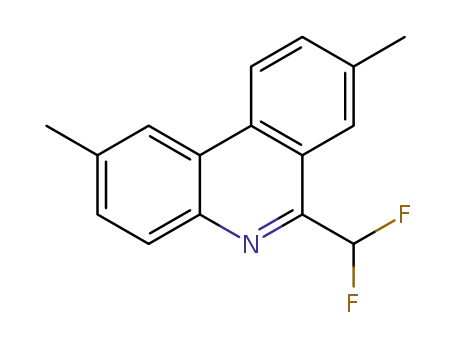 6-(difluoromethyl)-2,8-dimethylphenanthridine