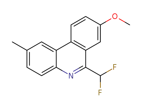 6-(difluoromethyl)-8-methoxy-2-methylphenanthridine