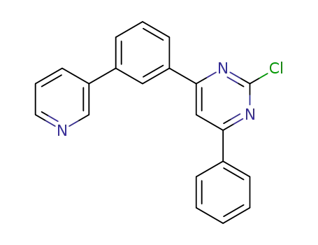 2-Chloro-4-phenyl-6-{3-(pyridin-3-yl)phenyl}pyrimidine