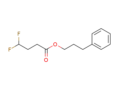 3-phenylpropyl 4,4-difluorobutanoate