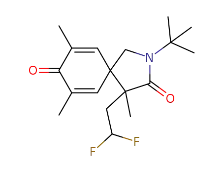 2-tert-butyl-4-(2,2-difluoroethyl)-4,7,9-trimethyl-2-azaspiro[4.5]deca-6,9-diene-3,8-dione