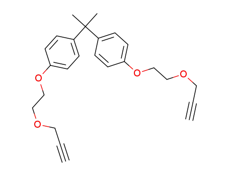 2,2-bis[4-(2-(prop-2-yn-1-yloxy)ethoxy)phenyl]propane