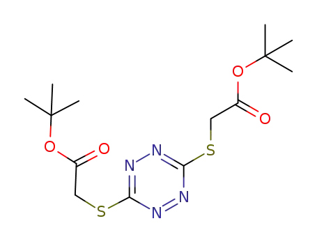 1,2,4,5-tetrazine-3,6-di-tert-butyldithioglycolic ester