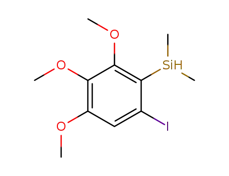 (6-iodo-2,3,4-trimethoxyphenyl)dimethylsilane