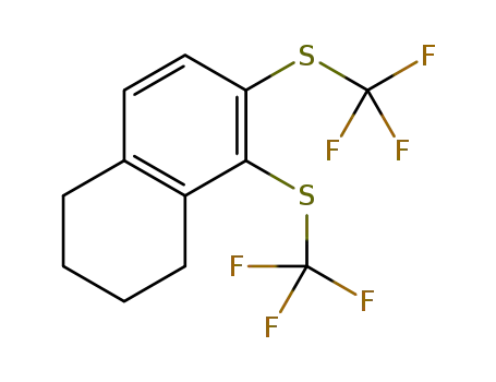 1,2-bis((trifluoromethyl)thio)-5,6,7,8-tetrahydronaphthalene