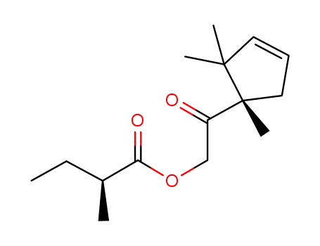 (S)-2-(1,2,2-trimethyl-3-cyclopentenyl)-2-oxoethyl (S)-2-methylbutyrate